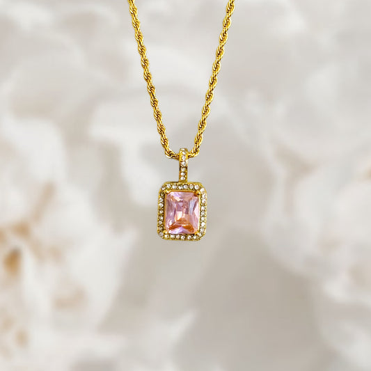 Juliette Necklace (pink)