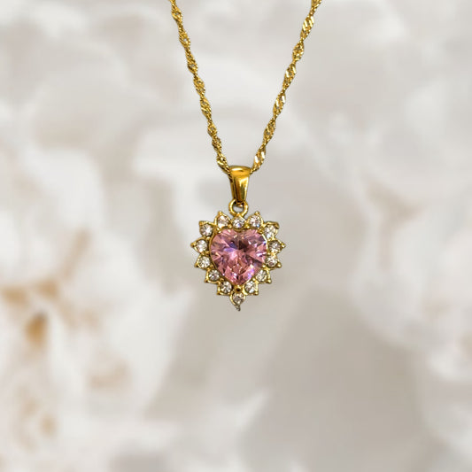 Valentina Necklace (pink)